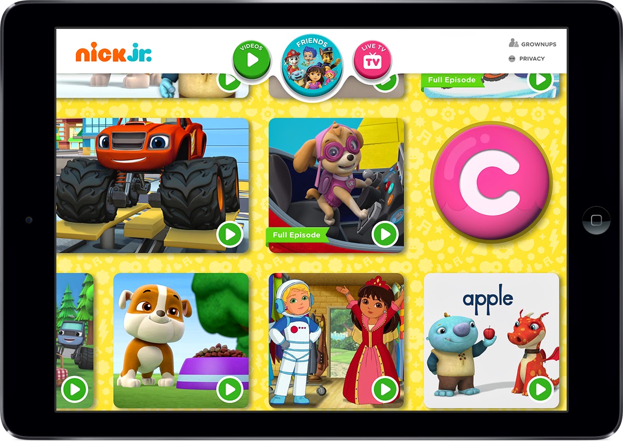 Nick Jr. Releases New App That's a Huge Hit with Preschoolers